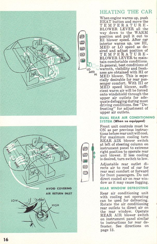 1960 Chrysler Imperial Owners Manual Page 28